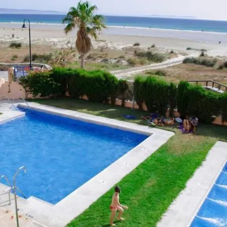 Beach Front House In Los Lances Tarifa Extérieur photo